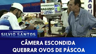 Quebrar Ovos de Páscoa | Câmeras Escondidas (07/05/21)