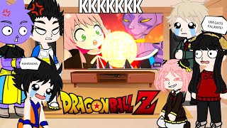 Dragon Ball e Spy X Family React Anya Forger e o Treinamento do Mestre Bills no Spy X Family VR 😂❤️