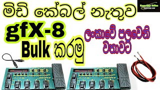 Zoom GFX-8 MIDI WITH OUT MIDI CABAL SINHALA