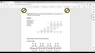 Advanced IC sheet 1 Part 1(Half adder and Full adder) شرح و حل