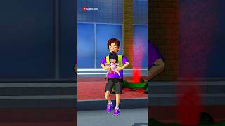 Yuta and baby mio👶 trap zombies evil👣#shorts #viral #trending #dramasakuraschoolsimulator