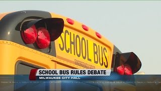 New proposal affects school buses across Milwaukee