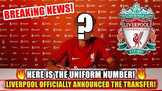 BREAKING NEWS! Liverpool Officially Announced The Transfer! Here Is The Uniform Number!