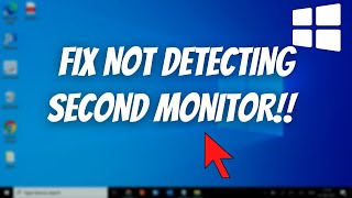 Troubleshoot Dual Monitor Setup: Windows 11/10 Not Detecting Second Monitor (2023)