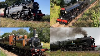 Bluebell Railway Brighton Works Gala, Featuring 32424 Beachy Head’s Maiden Passenger Run-23-25/08/24