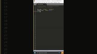 python str "format_map()" method explained. Subscribe channel for python tutorials🐍 #shorts #python