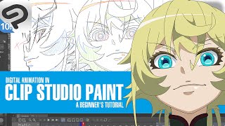 The Complete Beginner's Tutorial to Digital Animation in Clip Studio Paint: Anim