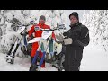 vernon snow mx 2017 ~ timbersled vs yeti e01 ~ on the trail