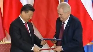 Full Video: China, Czech Republic sign deals