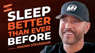 Sleep BETTER Than Ever Before With This Evening Routine! | Shawn Stevenson & Lewis Howes