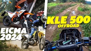 RUTA OFF-ROAD IMPROVISADA CON LA KLE | HABLAMOS DEL EICMA 2024 Y EL CANAL