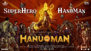 SuperHero HanuMan From HANU-MAN(Hindi) | Prasanth Varma | Teja Sajja | Anudeep Dev | Hindi New Song