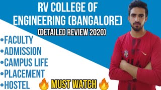 RV College Of Engineering Review 2020 | Faculty | Placements | Campus Life | Recruiters | Students