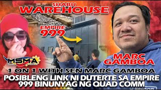 1 on 1 with Senator MARC Gamboa Posibleng link ni Duterte sa Empire 999 binunyag ng Quad Comm