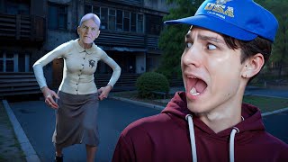 ЭТА БАБКА ХОЧЕТ КУШАТЬ! (МЕНЯ)!😱 ПРОШЕЛ НОВЫЕ АКТЫ в КУЗБАСС SCHOOLBOY!😭