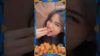 fuji kuat banget pedas #shorts #fuji #mukbang #nuggets #cabe #pedas #kuat