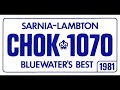 1070 chok sarnia ontario late night summer dx 1984