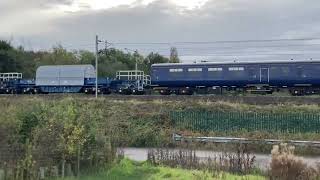 68024/025 and barrier coach + nuclear flask carrier wagon. 18 Oct 2024