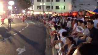 2012年三原やっさ祭りクライマックスへ