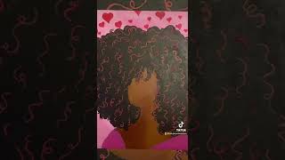 Black girl paintings