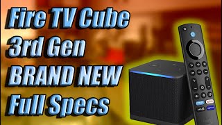 FINALLY The NEW Fire TV Cube 3 GEN FULL SPECS