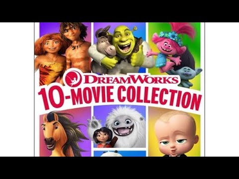 Dreamworks 10-Movie Collection Blu-ray Unboxing - YouTube