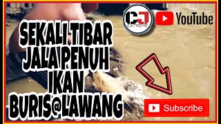 MENJALA DI JERAM PELAGUS-SEKALI TIBAR BERATUS IKAN DAPAT