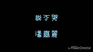 ( 歌詞 ) 潘嘉麗 - 說不哭