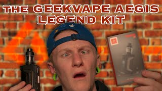 Unboxing the new Geekvape Aegis Legend Kit with the Zeus Tank