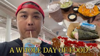 THE ULTIMATE FOOD VIDEO! FoodieCon Hawaii 2023 \u0026 Broke da Mouth Grindz Kapolei!🍴