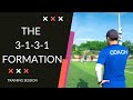 Soccer TACTICS - The 3-1-3-1 Formation for 9v9 Age Groups