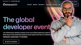 GitHub Universe virtual conference 2020 #OpenSource #GitHub #DevRel
