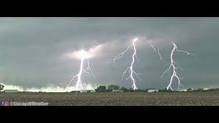 5-27-19 Northern Illinois Supercell, and Large Wall cloud, Ohio, IL , Sublette, IL