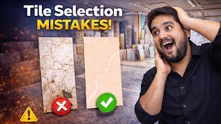 How to Choose the Perfect Tiles for Your Home | Size, Finish, Color & Anti-Skid Guide🤔🫣