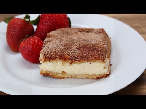 Cinnamon Sugar Cheesecake Bars Recipe by Tasty