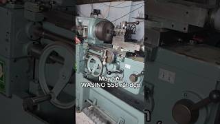 Test tốc cao máy tiện Wasino 550 rất đẹp, êm, dàn cơ rất mới #maytien #lathe