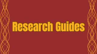 Research Guides