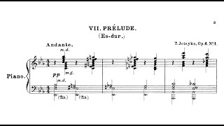 Tadeusz Joteyko - Preludes, Op.6