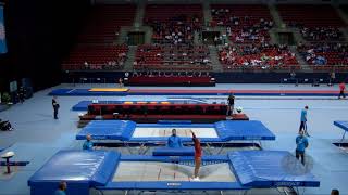 IDRISS Zahra (EGY) - 2017 Trampoline Worlds, Sofia (BUL) - Qualification Trampoline Routine 1