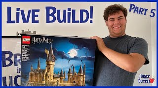 BUILDING LEGO HOGWARTS CASTLE! | Paul Builds LEGO Set 71043 (Part 5) w/ Evan
