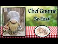 Chef Gnome; How to make a Gnome; Diy Gnome.