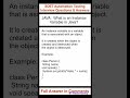 JAVA : What is an instance variable in Java? SDET Automation Testing Interview Questions & Answers