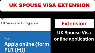 Applying for UK Spouse Visa Extension 2024 step by step process | online application walk-through