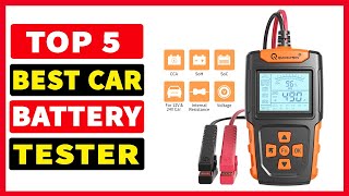 Top 5 Best Car Battery Tester Review In 2024