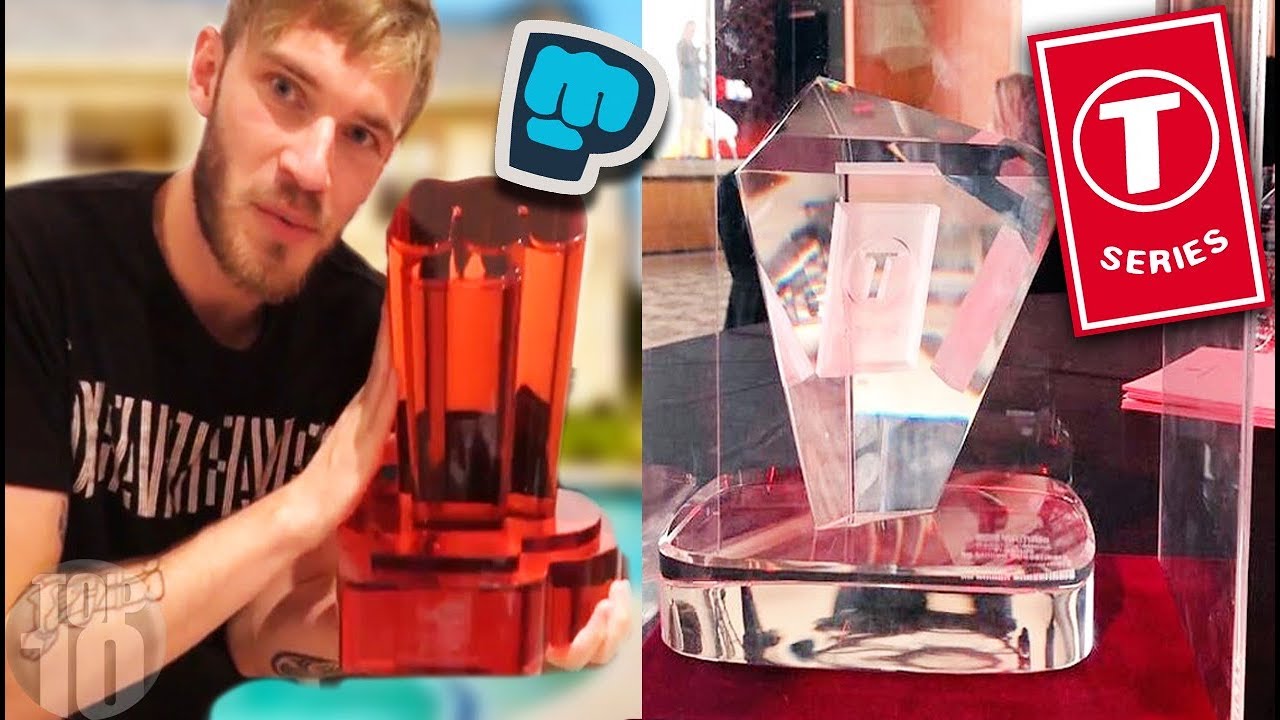 8 Youtubers Who Got Custom Play Buttons Youtube
