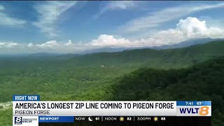 Longest Zipline in America to be built in Pigeon Forge