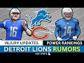 Detroit Lions Rumors: Jameson Williams LEGAL Issues, Amon-Ra St. Brown Injury + Power Rankings