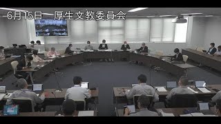 和泉市議会　令和4年6月15日　厚生文教委員会・協議会