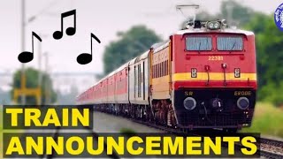 MIDNIGHT ANNOUNCEMENTS IN MADURAI RAILWAY Station MORNING ANNOUNCEMENT  TIRUNELVELI RAILWAY station