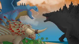 Red Death & Bewilderbeast vs Godzilla  |  EPIC BATTLE